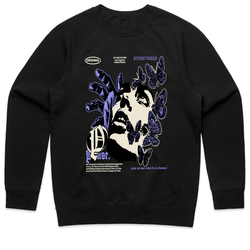 Ethereal Descent: Purple Karma Tee