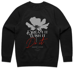 Dream. Wish. Do: Floral Motivation Tee