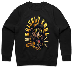 Grizzly Cool: Roar & Chill Streetwear Tee