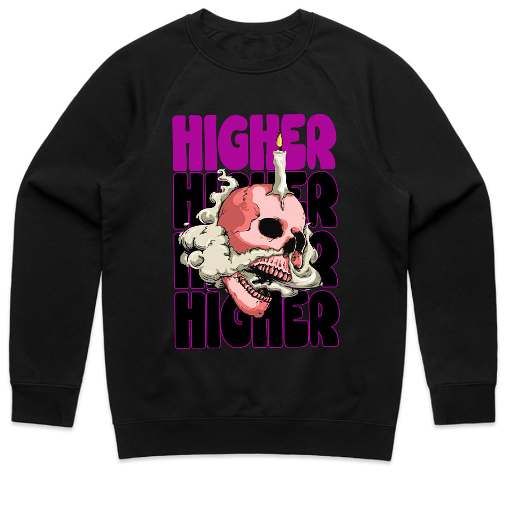 Ascend in Chaos: Higher Skull Smoke Tee