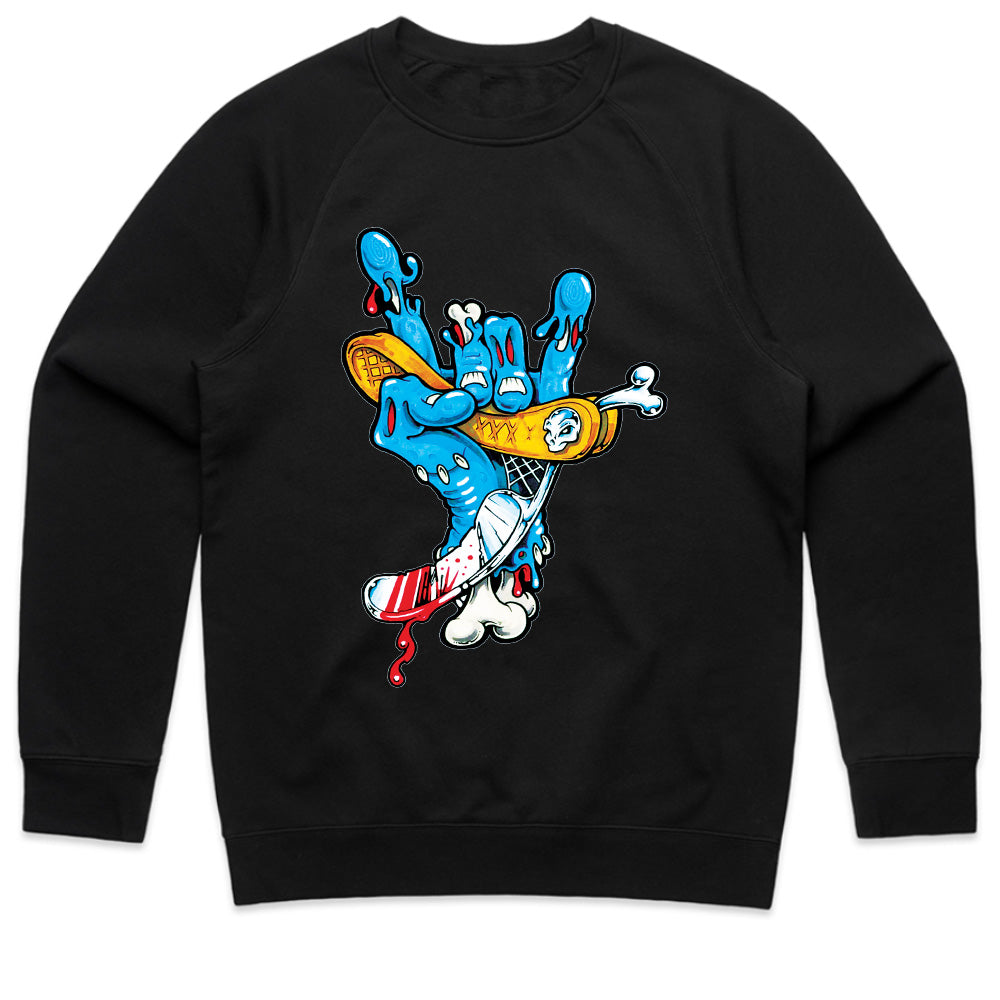 Meltdown Kickflip: Liquid Skate Chaos Tee