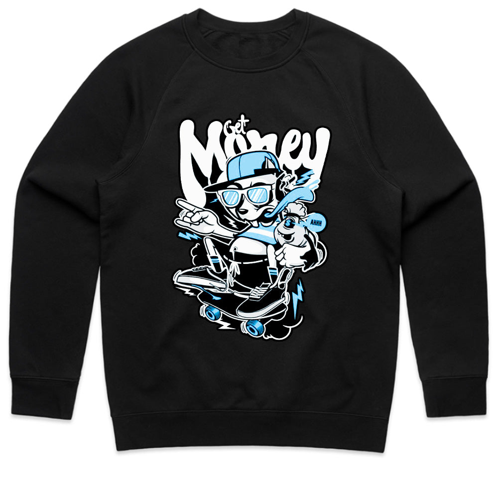 Hustle Pup: Get Money Skater Tee