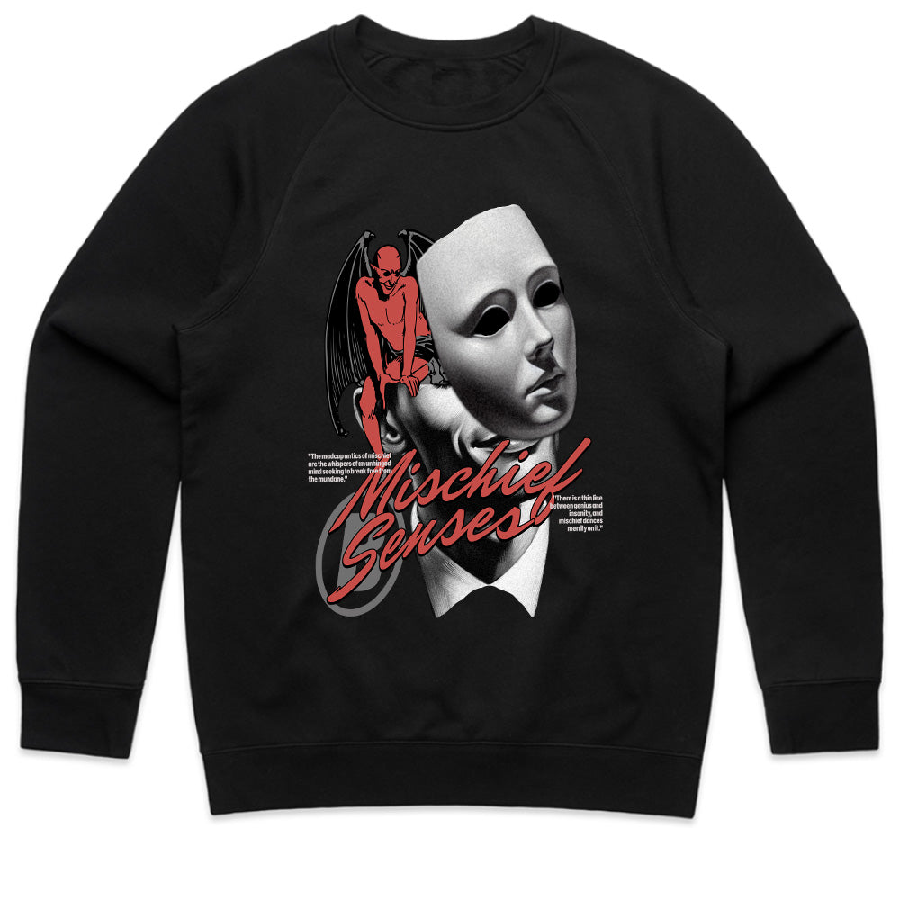 Sinister Whispers: Mischief Senses Tee