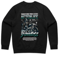 Mama’s Afterlife Ride” Timeless Tee