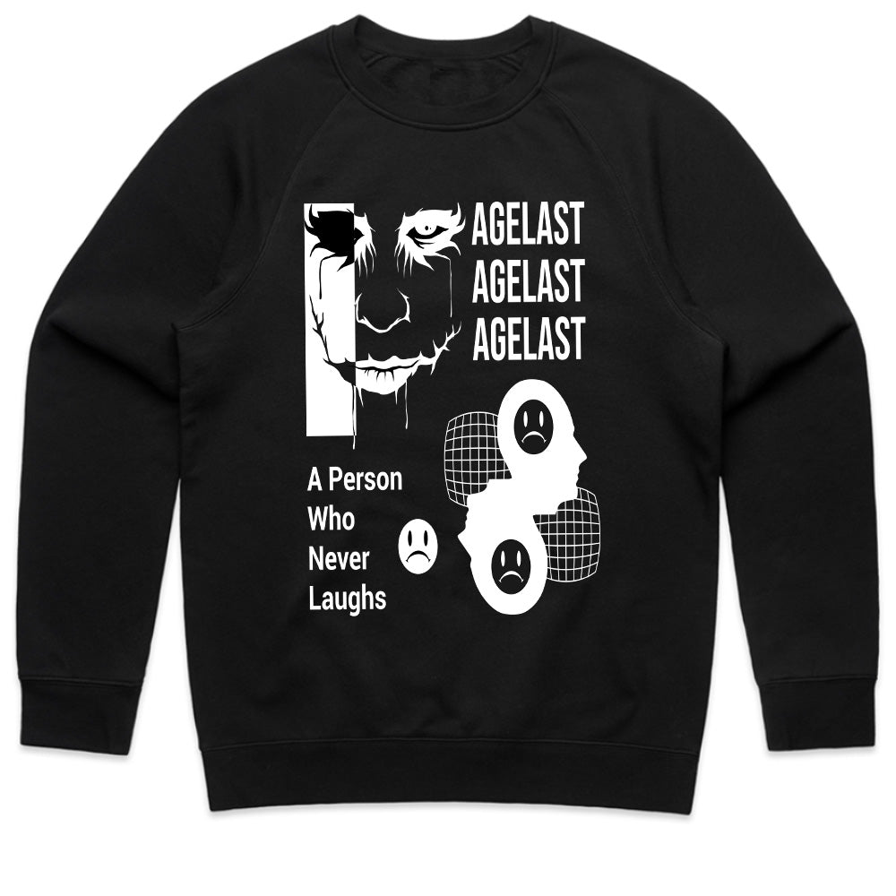 “Agelast Shadow” Emotionless Statement Tee