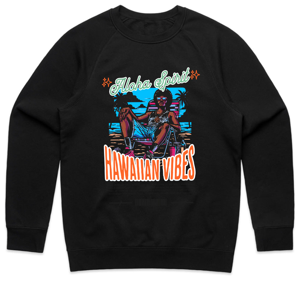 Island Chill: Aloha Spirit Hawaiian Vibes Tee