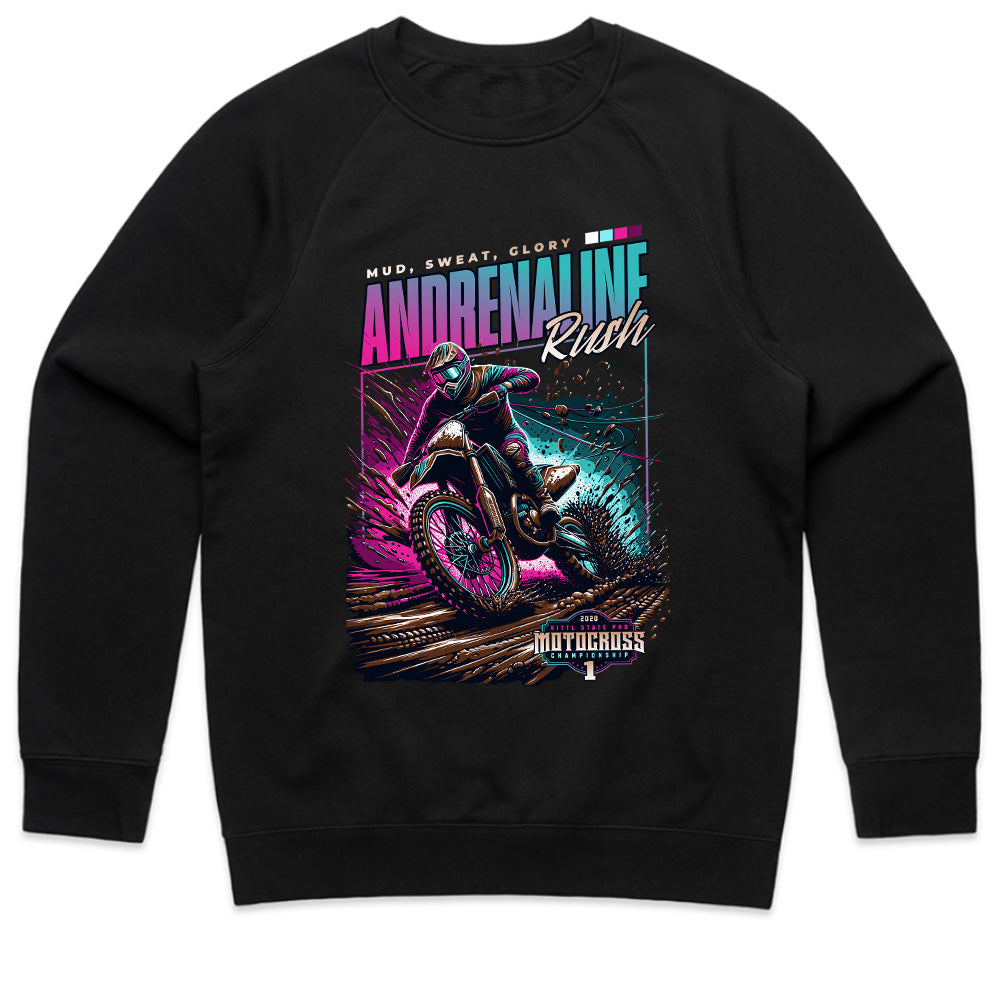 Adrenaline Rush – High-Speed Motocross Championship T-Shirt