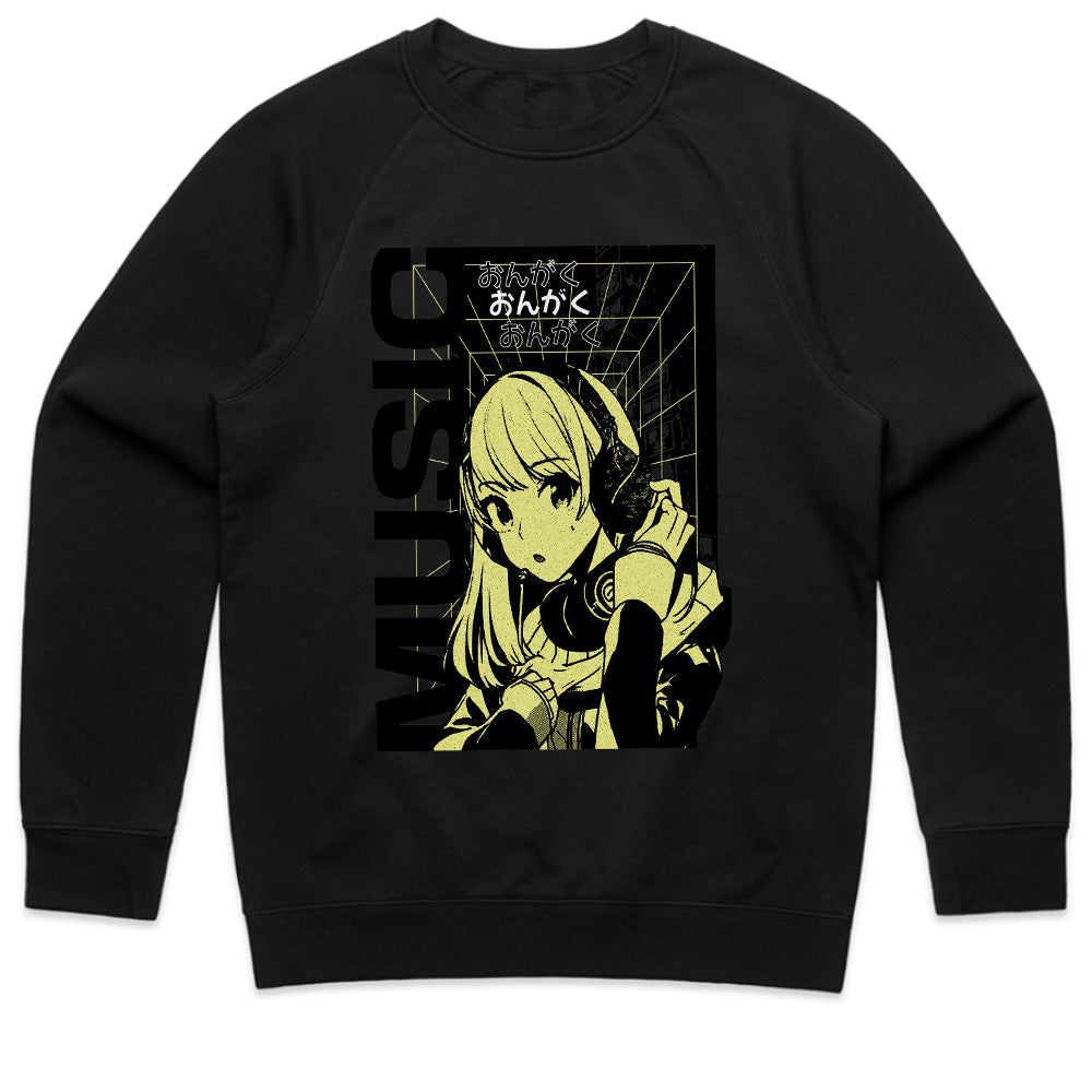 Neon Beats: Otaku Audio Tee