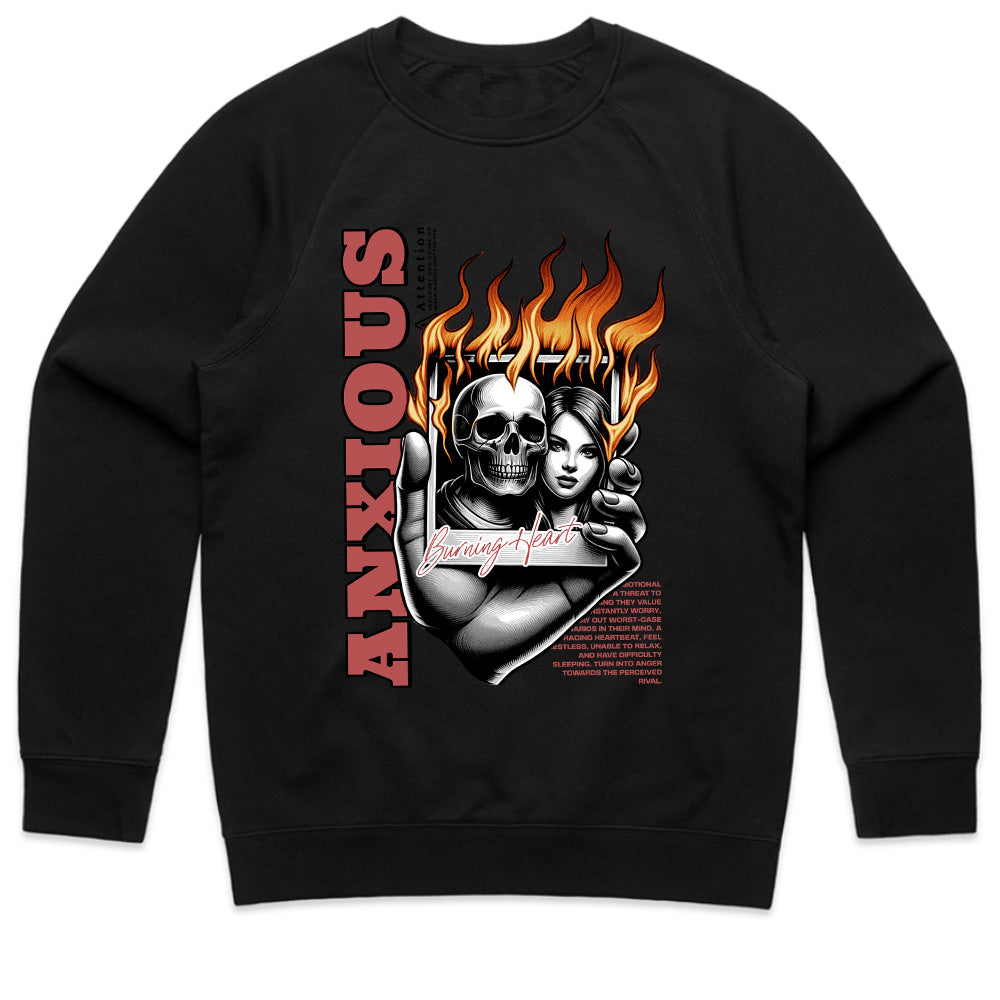 Burning Heart – Anxious Inferno Tee