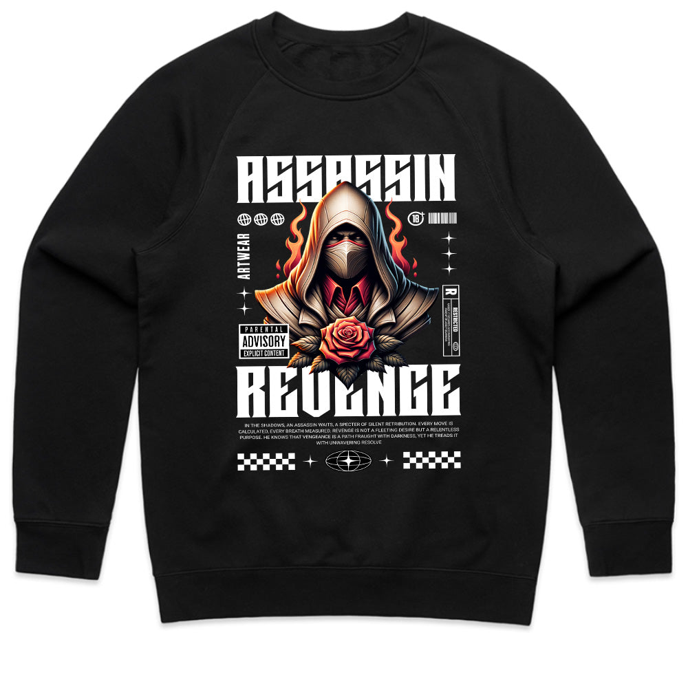 Crimson Silence – Assassin’s Revenge Street Tee