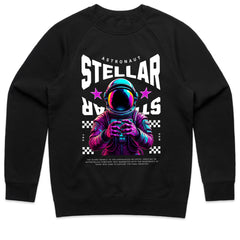 Stellar Signals: Neon Spacewave Tee