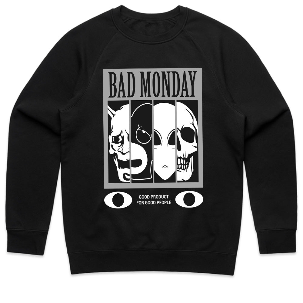 Bad Monday: Faces of Reality Tee
