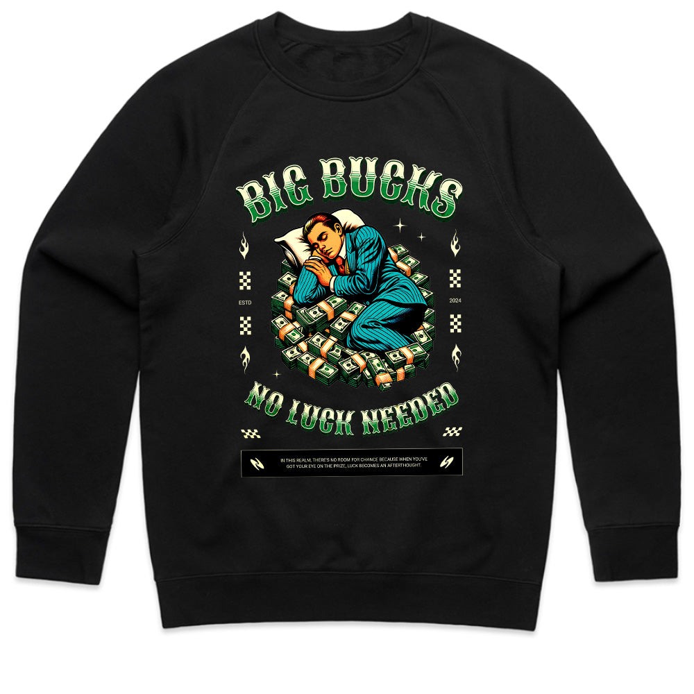 Big Bucks Dreamer: No Luck Needed Tee