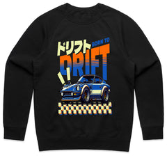 Born to Drift JDM Retro Drift Car T-Shirt – Pixel Street Racer Edition