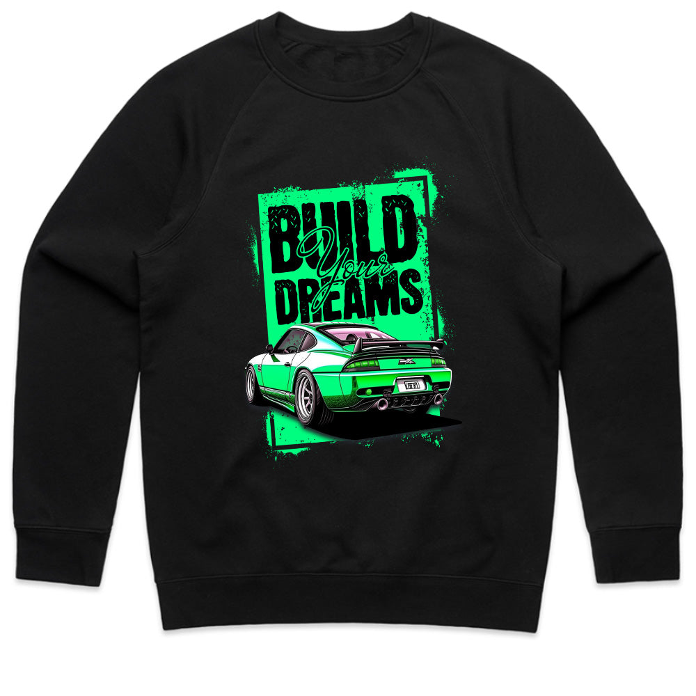 Build Your Dreams JDM Street Racer T-Shirt – Tuned for Passion