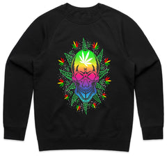 Rainbow Cannabis Skull Shirt