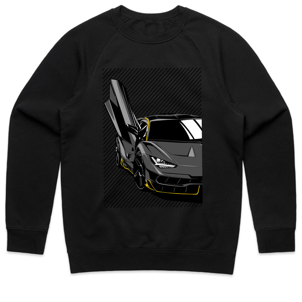 Carbon Bull Supercar T-Shirt – Stealth Hypercar Edition