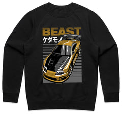 Supra Beast T-Shirt – JDM Monster Gold Edition
