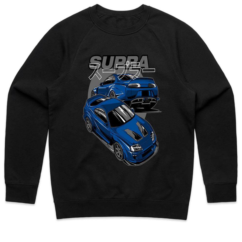 Supra MK4 Legend T-Shirt – JDM King Blue Edition