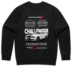 Dodge Challenger SRT Hellcat – Power & Precision Muscle Car T-Shirt