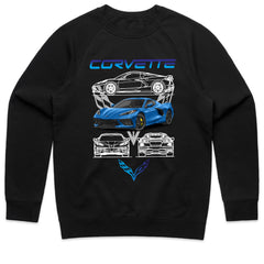 Corvette Legacy - Blueprint Edition Supercar Tee