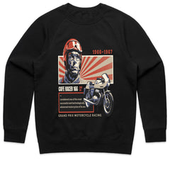 Vintage Grand Prix Café Racer 166 – Retro Motorcycle Racing T-Shirt