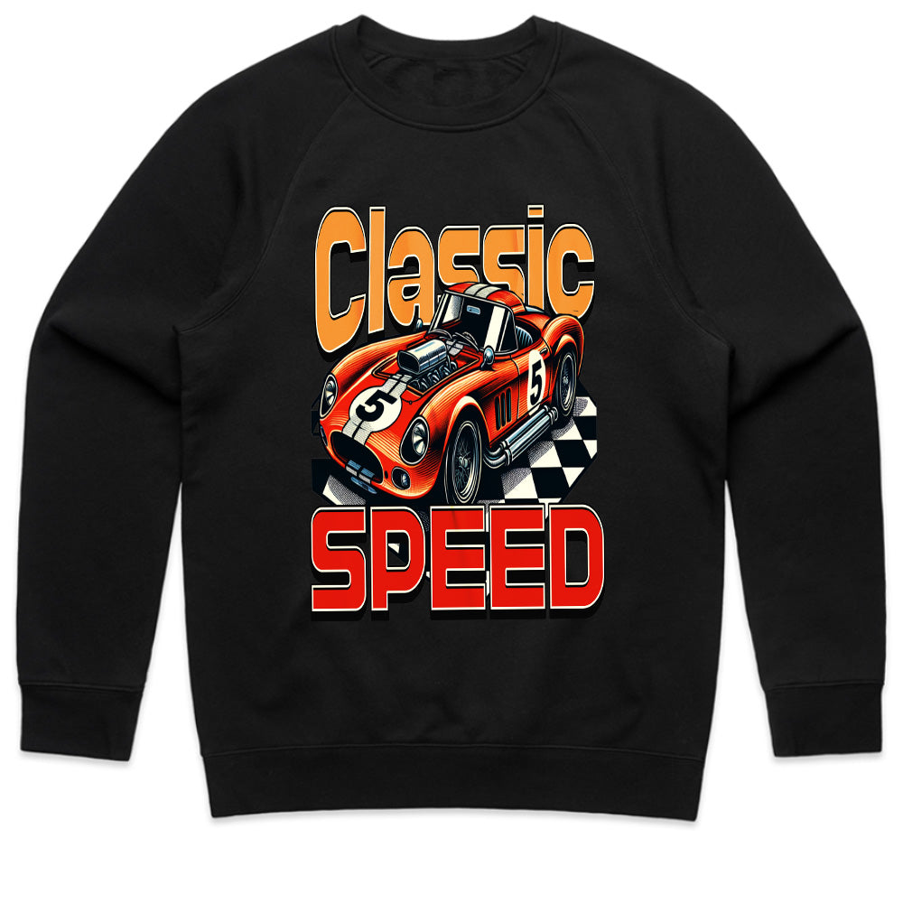 Classic Speed - Retro Racer Vintage Car Tee