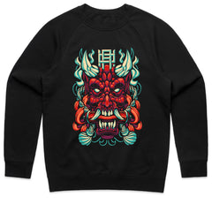 Red Oni Demon Mask Shirt