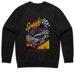 Demon Speedy Champion - Hell Racing Crew Nascar Tee