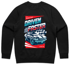 Driven Faster - Classic Racing Team Speed Tee