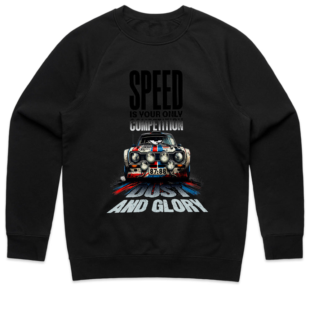 Dust and Glory - Speed Is Your Only Competition Racing Tee