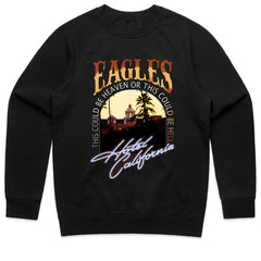 Eagles Hotel California Lyric T-Shirt – Classic Rock Album Tribute