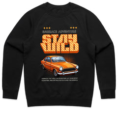 Stay Wild - Embrace Adventure Vintage Car Tee