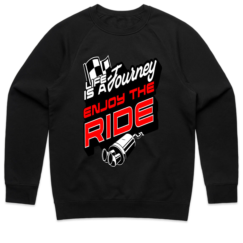Life Is A Journey - Enjoy The Ride Racing Tee