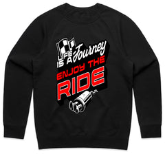 Life Is A Journey - Enjoy The Ride Racing Tee
