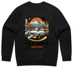 Fuji Drive: Classic JDM Car Journey T-Shirt