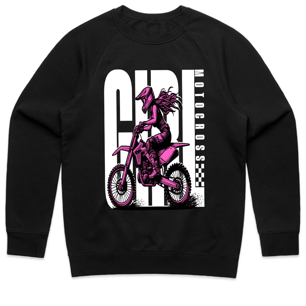 Girl Motocross – Fearless Dirt Bike Rider T-Shirt