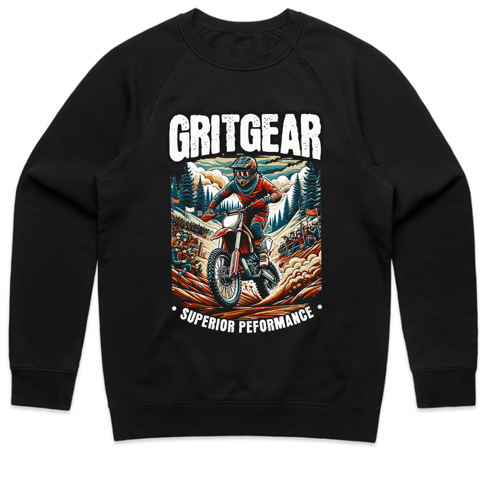 GritGear – Superior Performance Motocross T-Shirt