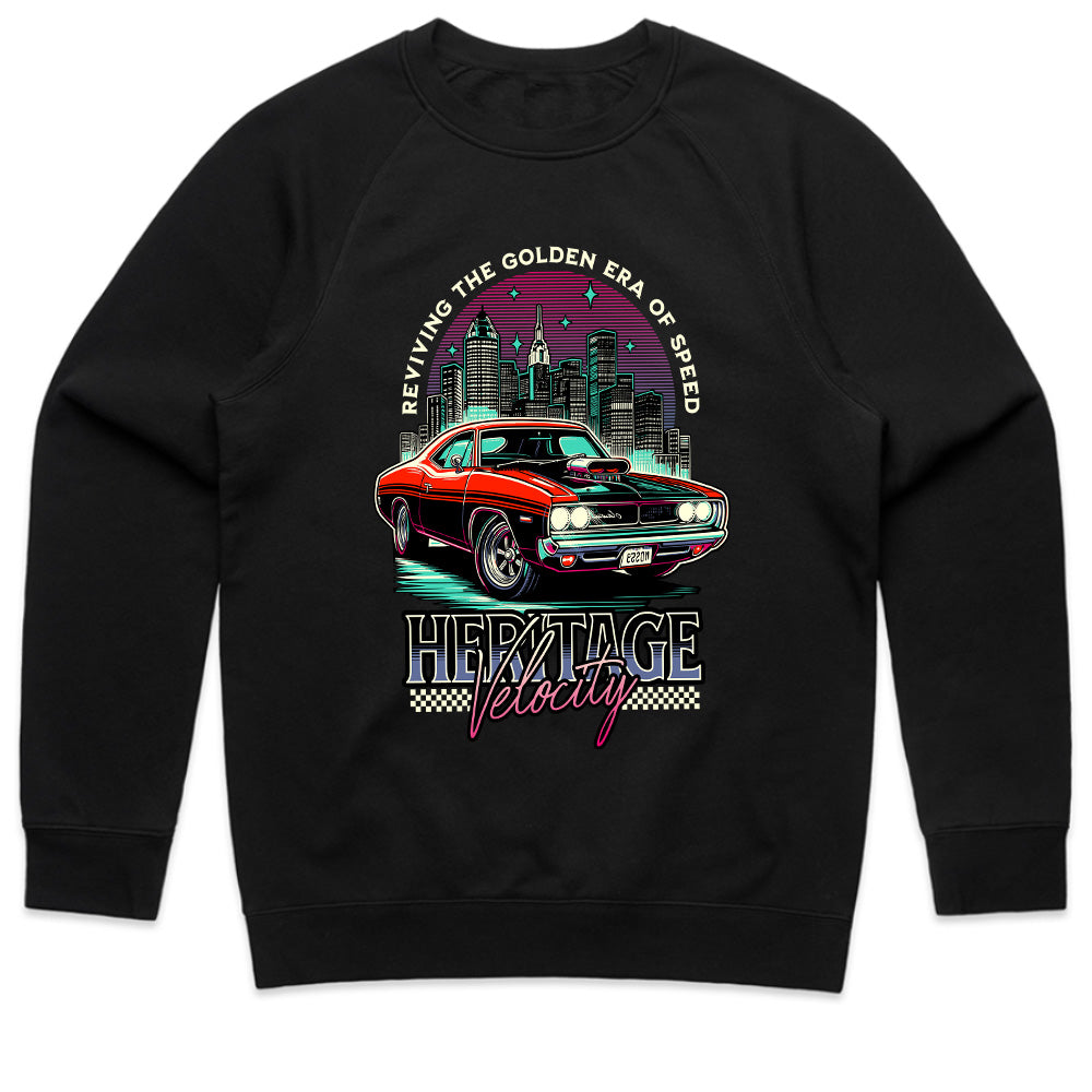 Heritage Velocity: Golden Era Muscle Car T-Shirt
