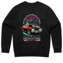 Heritage Velocity: Golden Era Muscle Car T-Shirt