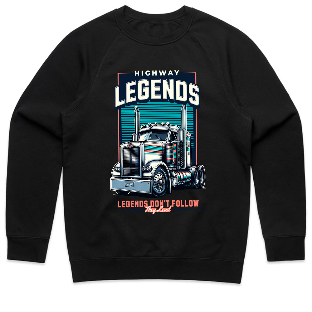 Highway Legends: Big Rig Leader Truck T-Shirt