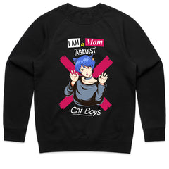 I Am a Mom Against Cat Boys Shirt