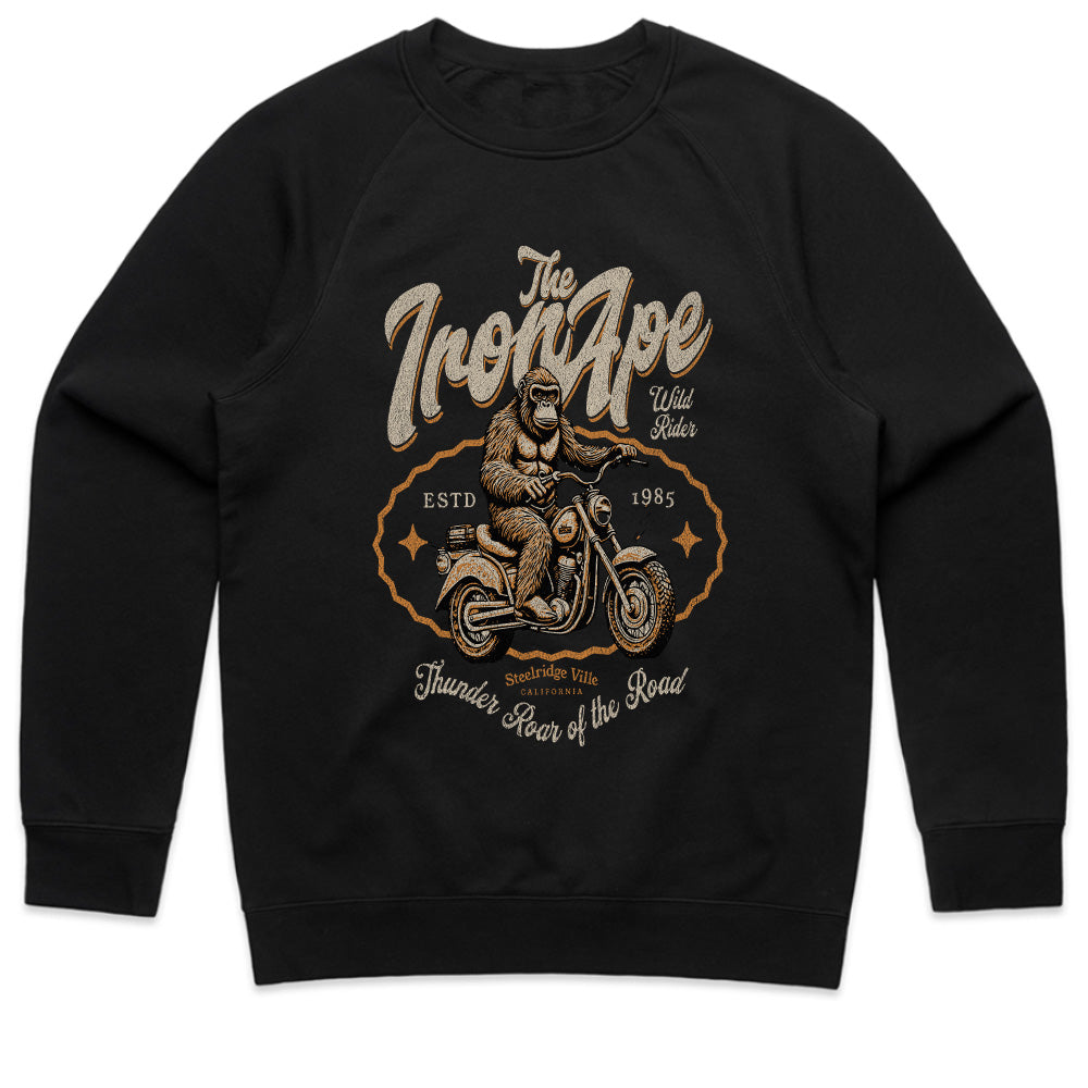 Iron Ape Wild Rider – Vintage Motorcycle Biker T-Shirt