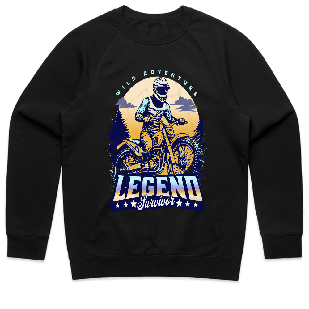 Legend Survivor – Wild Adventure Motocross T-Shirt