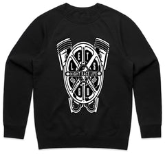 Let’s Go: Night Race Life Engine Art T-Shirt