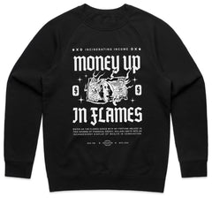 Money Up in Flames Shirt