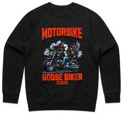 Goose Biker – Honk & Roar Funny Motorcycle T-Shirt