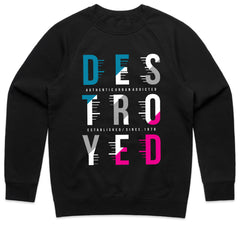 Destroyed Typography Shirt