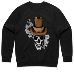 Smoking Cowboy Skull Shirt
