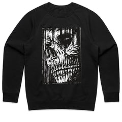 Grunge Skull Face Shirt